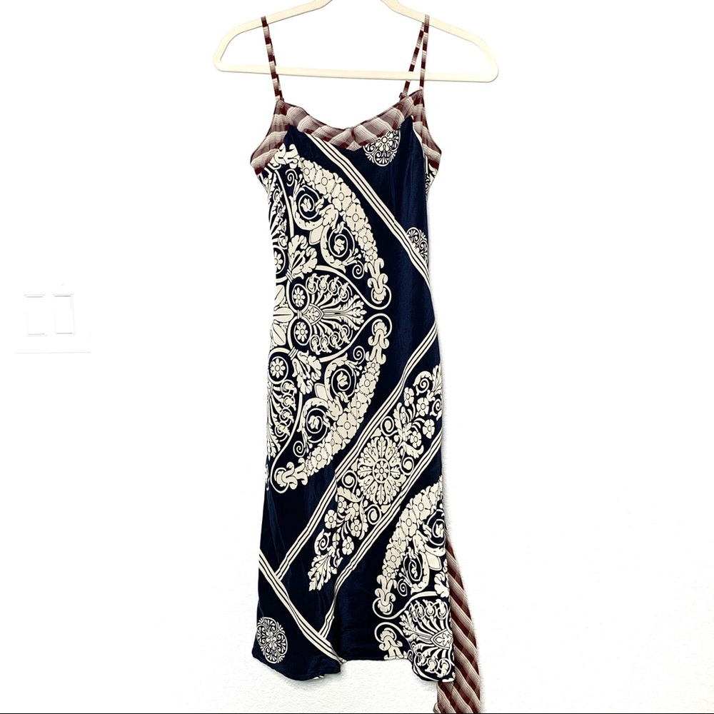 Plenty by Tracy Reese sz 4 silk handkerchief dress
